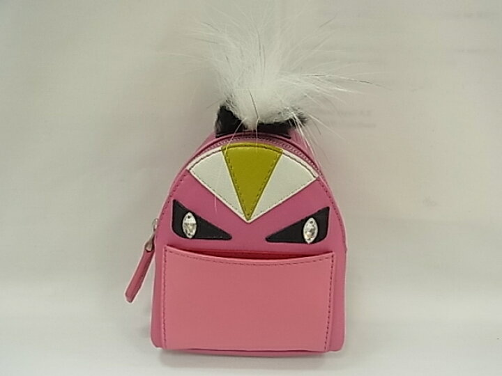 楽天市場】フェンディ FENDI モンスターバッグチャーム 【中古  