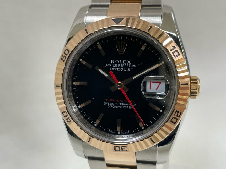 楽天市場】ロレックス ROLEX ターノグラフ 116261 D番 メンズ 【中古  