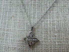 ノンブランドジュエリージュエリーツツミ限定 ダイヤモンドネックレス Pt900 プラチナ900 【中古】 【ネックレス】 【送料無料】