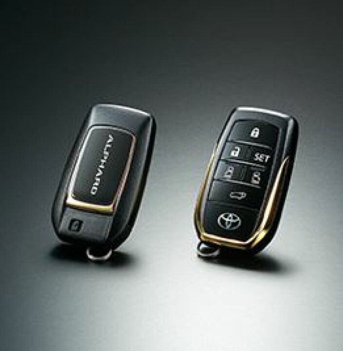 楽天市場】【トヨタ純正】 スマートキー送信機用カバー [ゴールド加飾 