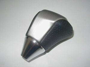 【レクサス純正】 本革シフトノブ (パーフォレーションレザー&アルミヘアライン) ★ヴェルファイア 20系★