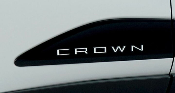 楽天市場】【トヨタ純正】 サイドエンブレム (CROWN) ☆クラウン 