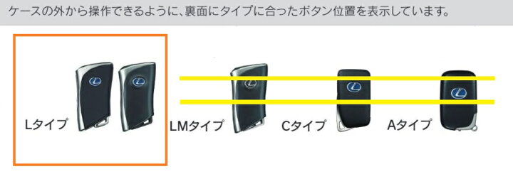 楽天市場】【レクサス純正】 スマートキーケース (FEEL NATURE) ☆LS 