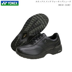 ヨネックス ウォーキングシューズ メンズ 靴 MC41 MC-41 ブラック 3.5E SHWMC41 SHWMC-41 YONEX パワークッション