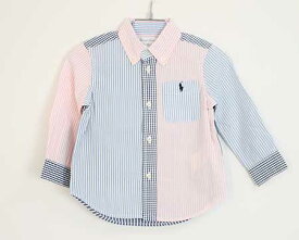 〓ラルフローレン/Ralph Lauren〓85cm 長袖シャツ 白系 【中古】子供服 キッズ kids ベビー baby 男の子 女の子 春秋 tops 503042