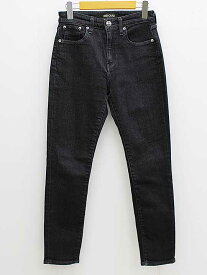 レッドカード ハイライズテーパードデニム 24 レディース ブラック 【中古】★