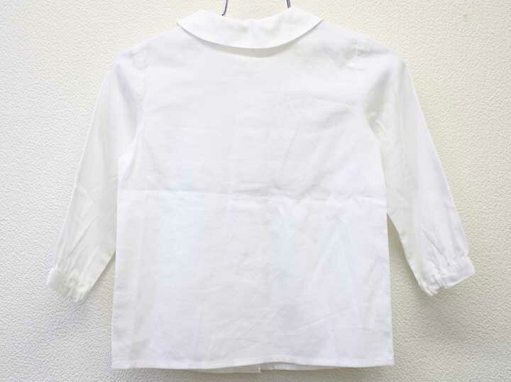 楽天市場】【SALE!】現行◇ファミリア/familiar◇90cm 長袖ブラウス 白 