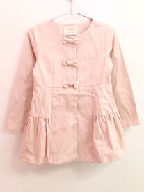 ◇ケイトスペードニューヨーク/kate spade new york kids◇140cm コート ピンク【中古】子供服 キッズ kids ジュニア 女の子 春秋 otr 402042