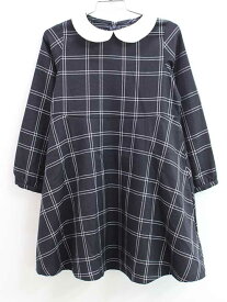 ◇ビーミング/B:MING by BEAMS◇110cm 長袖ワンピース 濃紺×白 フォーマル 入学式 卒園式 結婚式 七五三 冠婚葬祭 発表会 謝恩会【中古】子供服 キッズ kids 女の子 fml 821052