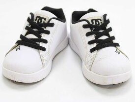 【値下げ!】◇DCシューズ/DCshose◇13cm スニーカー/シューズ/靴 白×黒【中古】子供 キッズ kids ベビー baby 男の子 春夏秋冬 905032 shoes