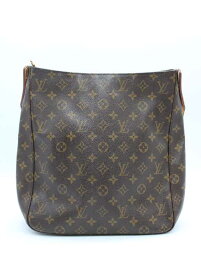 【値下げ】◎LOUIS VUITTON/ルイヴィトン/エレガント/モノグラム/ルーピングショルダー/シリアル・MI0031/型番・M51145/フェミニン/キレカジ/セレカジ/シンプル/ショルダーバッグ/BAG/鞄 ブラウン/茶色 レディース【中古】春夏秋冬 138012