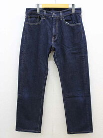 ‡Levis PReMIUM/リーバイスプレミアム‡デニムパンツ/505/十分丈 インディゴ メンズ W32 L32 【中古】春夏秋冬 031042