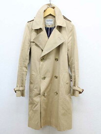 ‡BEAUTY&YOUTH UNITED ARROWS/ビューティーアンドユースユナイテッドアローズ‡トレンチコート/長袖 ベージュ レディース 36【中古】春秋 otr 222042