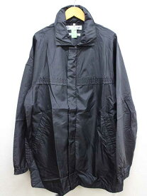 【楽天スーパーSALE】‡COMME des GARCONS/コム デ ギャルソン‡ナイロンジャケット/長袖/ミドル丈 ブラック/黒 メンズ L【中古】春秋 otr 503042