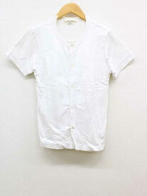 【夏物 新入荷】‡COMME des GARCONS/コム デ ギャルソン‡レイヤード半袖Tシャツ/カットソー/GE-T044/半袖 ホワイト/白 レディース S【中古】 夏 214042