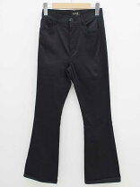 楽天市場】36 アニエスベー 黒 パンツ レディース（ボトムス 