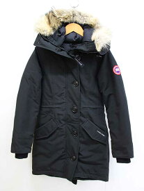 カナダグース ロスクエアパーカーフュージョンフィットヘリテージダウンコート 2XS レディース ブラック/黒 【中古】【新入荷】‡