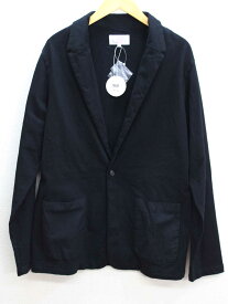 【値下げ】新品未使用品‡blurhms/ブラームス‡コットンルジャケット/CompinationJacket/タグ付き/アウター/長袖 ブラック/黒 メンズ 3 春秋 722032 otr