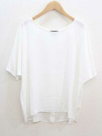 ‡theory /セオリー‡2020年製/POWDER CREPE BACK RAGLAN TOP B/ブラウス/半袖 ホワイト/白 レディース S 【中古】夏 224032