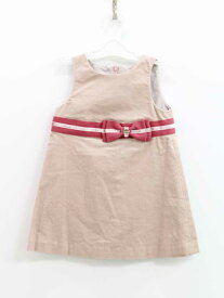 トッカ ジャンパースカート 90cm キッズ 女児 ピンク【新品未使用】●