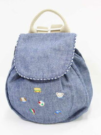 〔ファミリア/familiar〕リュック/バッグ インディゴ【中古】子供 キッズ kids ベビー baby 男の子 春夏秋冬 bagetc 323042