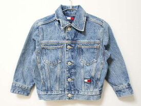 【値下げ!】《トミーヒルフィガー/TOMMY HILFIGER/トミージーンズ /TOMMY JEANS》116cm デニムジャケット インディゴブルー【中古】子供服 キッズ kids 男の子 春秋 122032 otr