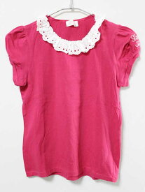 《シャーリーテンプル/Shirley Temple》160cm 半袖Tシャツ/半袖カットソー ピンク【中古】子供服 キッズ kids ジュニア 女の子 夏 915032 tops