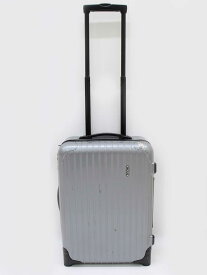 【SALE】『RIMOWA/リモワ』トランクケース サルサ35L/トランク/旅行/スーツケース/旅行かばん/バッグ/鞄 シルバー/銀色 レディース メンズ ユニセックス【中古】 春夏秋冬 222052