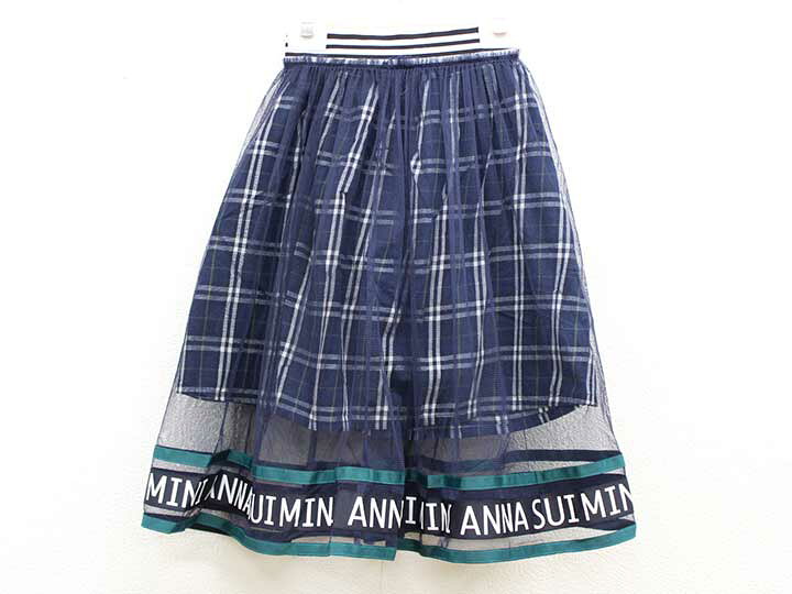 楽天市場】▽アナスイミニ/ANNA SUI mini▽120cm(M) 3wayスカート 紺 