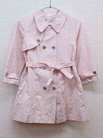 ▼クリスチャンディオール/Christian Dior▼115cm(6A) コート ピンク 【中古】子供服 キッズ kids 女の子 春 otr 402042