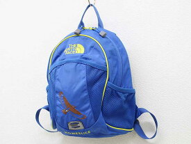 ▼ザ・ノースフェイス/THE NORTH FACE▼リュック/バッグ 青×黄×茶 【中古】 子供 キッズ kids 男の子 bagetc 923042