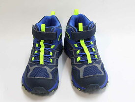 【新入荷!】▼メレル/MERRELL▼20cm(EU32) トレッキングシューズ/登山靴 青×黄×紺 アウトドア キャンプ 登山 野外活動【中古】 子供 キッズ kids 男の子 春夏秋冬 shoes 224042