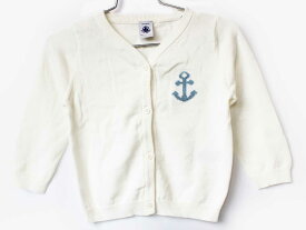 【楽天スーパーSALE!】[プチバトー/PETIT BATEAU]86cm カーディガン 白【中古】子供服 キッズ kids ベビー服 baby 女の子 春 tops 022042