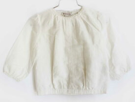 [キャラメル/CARAMEL]85cm 長袖ブラウス オフホワイト【中古】子供服 キッズ kids ベビー服 baby 女の子 春 tops 923042