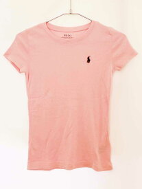 [ラルフローレン/Ralph Lauren]140cm 半袖Tシャツ/半袖カットソー ピンク【中古】 子供服 キッズ kids ジュニア 女の子 夏 tops 105042