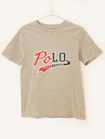 [ラルフローレン/Ralph Lauren]140cm 半袖Tシャツ/半袖カットソー グレー【中古】子供服 キッズ kids ジュニア 男の子 女の子 夏 tops 105042