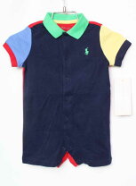 楽天市場】70cm（ブランドラルフローレン）（カバーオール・ロンパース 