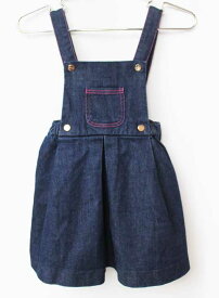 ジャカディ ジャンパースカート 88cm キッズ 女児 インディゴブルー【中古】【新入荷!】★
