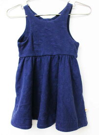 ケイトスペードニューヨーク ジャンパースカート 80cm キッズ 女児 紺【中古】【新入荷!】★