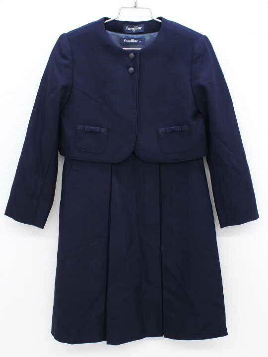 楽天市場】【新入荷!】[ファミリア/familiar]115cm アンサンブル 濃紺  