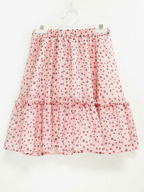 [ケイトスペードニューヨーク/kate spade new york kids]140cm スカート ピンク系【中古】子供服 キッズ kids ジュニア 女の子 春夏 bottoms 402042