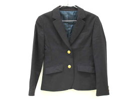 【値下げ!】イーストボーイ ジャケット 150cm キッズ 男児 濃紺【中古】■