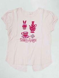 ☆シャーリーテンプル/Shirley Temple☆160cm 半袖Tシャツ/半袖カットソー ピンク 【中古】子供服 キッズ kids ジュニア 女の子 夏 915032 tops