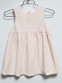 タルティーヌエショコラ ジャンパースカート 80cm-90cm キッズ 女児 ピンク【中古】‡