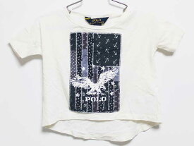 ‡ラルフローレン/Ralph Lauren‡95cm 半袖Tシャツ/半袖カットソー 白系【中古】子供服 キッズ kids 女の子 夏 615032 tops