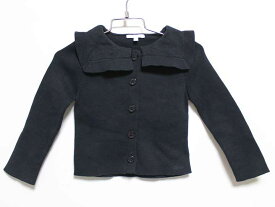 ‡クロエ/Chloe‡90cm カーディガン/ニット 紺【中古】子供服 キッズ kids ベビー服 baby 女の子 春 tops 602042