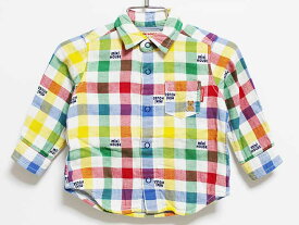 【楽天スーパーSALE!】‡ミキハウス/mikihouse‡80cm 長袖シャツ マルチ【中古】子供服 キッズ kids ベビー服 baby 男の子 春秋冬 tops 612042