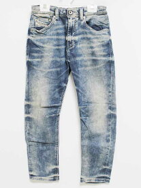 ‡ディーゼルキッズ/DIESEL kids‡140cm ジーンズ/デニムパンツ/ ロングパンツ/長ズボン インディゴ【中古】子供服 キッズ kids ジュニア 男の子 女の子 春秋冬 bottoms 223042