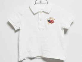 ‡ラルフローレン/Ralph Lauren‡80cm 半袖ポロシャツ 白【中古】子供服 キッズ kids ベビー服 baby 男の子 女の子 夏 tops 624042