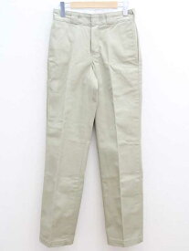 【値下げ】◇Dickies/ディッキーズ◇ワークパンツ/874OriginalFIT/チノパンツ/カラーパンツ ベージュ レディース メンズ 28×32【中古】春夏秋冬 227022